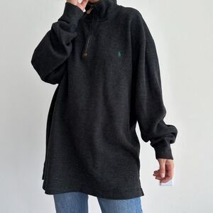 Ralph Lauren Charcoal Cowl Neck Sweater